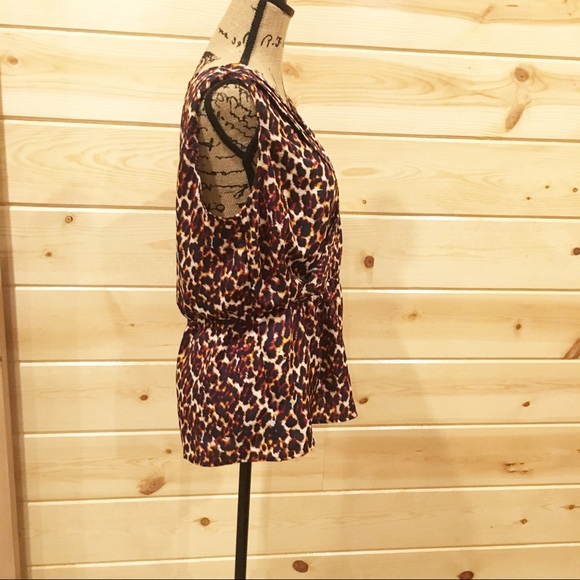 Animal Print Sleeveless Blouse Merona - Picture 3 of 6